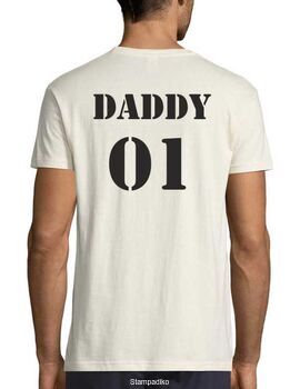 Copy Paste - Daddy and Daughter - Matching Family Shirts Set (Adult Shirt & Baby Bodysuit / Toddler Shirt)