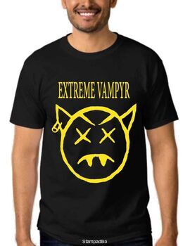 Μπλουζάκι με στάμπα Extreme Vampyr Nirvana