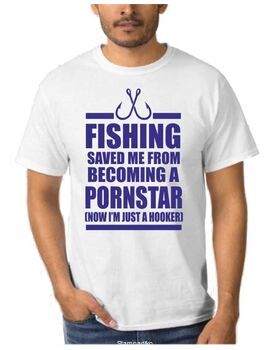 Μπλούζα Funny Fish T-Shirt For Fisherman