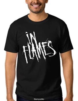 Mπλουζάκι με στάμπα Death Metal In Flames