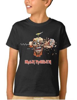 Παιδικό μπλουζάκι με στάμπα Iron Maiden Can I Play With Madness