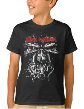 Παιδικό μπλουζάκι με στάμπα Iron Maiden Final Frontier Eddie