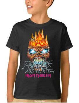 Παιδικό μπλουζάκι με στάμπα Iron Maiden