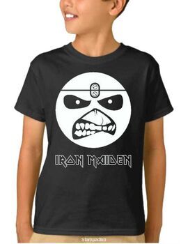 Παιδικό μπλουζάκι με στάμπα Iron Maiden Eddie Smile
