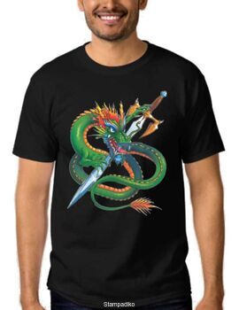 Μπλούζα t-shirt Dragon Sword