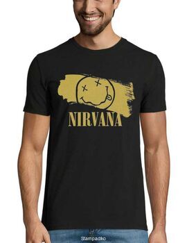 Rock t-shirt με στάμπα Nirvana