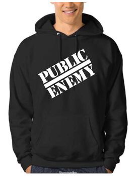 Μπλούζα Φούτερ με στάμπα Public Enemy