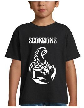 Παιδικό μπλουζάκι με στάμπα Scorpions