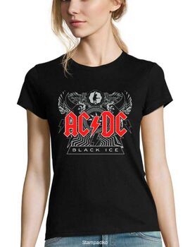 Γυναικείο Rock μπλουζάκι με στάμπα AC/DC Black Ice
