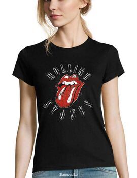 Γυναικείο Rock μπλουζάκι με στάμπα Rolling Stones