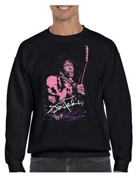 Μπλούζα Φούτερ με στάμπα Jimi Hendrix