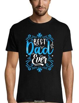Mπλούζα με στάμπα Best Dad Ever T Shirt