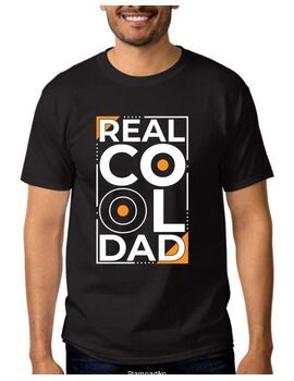 Mπλούζα με στάμπα Real Cool Dad T Shirt