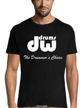 Μπλούζα t-shirt με στάμπα DW Drums The Drummer’s Choice