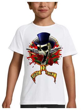 Παιδικό μπλουζάκι με στάμπα Guns N' Roses Greatest Hits Drawing T-shirt