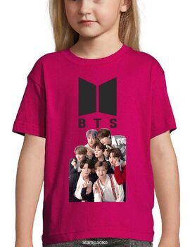 Mπλούζα με στάμπα BTS Band & Logo T-shirt