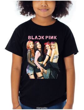 Mπλούζα Black με στάμπα Blackpink Boombayah