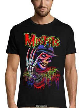 Rock t-shirt με στάμπα Misfits Nightmare Fiend