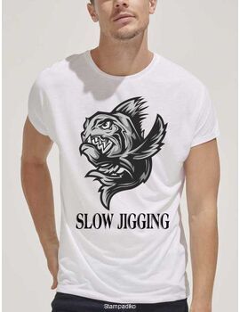Μπλούζα t-shirt για ψάρεμα Slow Jigging