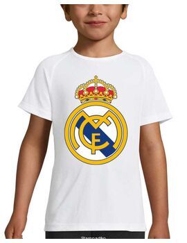Mπλούζα με στάμπα Real Madrid με δυνατότητα του δικού σας ονόματος