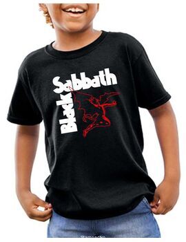 Παιδικό μπλουζάκι με στάμπα Black Sabbath Flying Devil