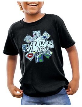 Παιδικό  μπλουζάκι με στάμπα Red Hot Chili Peppers New Design