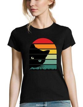 Mπλούζα με στάμπα  Cat in the window T-shirt