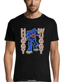 Mπλούζα με στάμπα Poppy Playtime Huggy Wuggy Playtime Horror Game