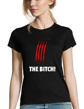 Γυναικείο μπλουζάκι με στάμπα The  Bitch