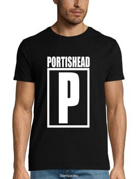 Mπλούζα με στάμπα trip-hop group Portishead Band t-shirt
