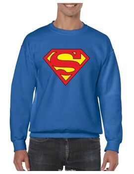 Μπλούζα Φούτερ με στάμπα Superman