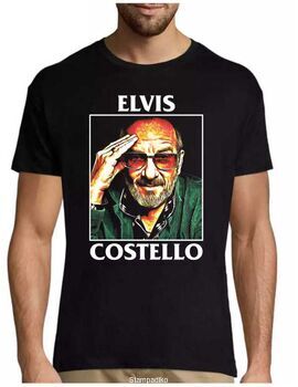 Μπλούζα με στάμπα  Elvis Costello – Pop Art Πορτρέτο