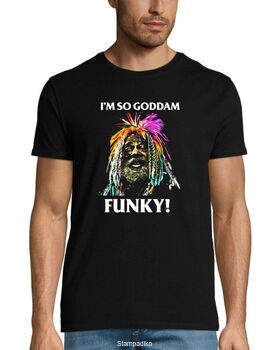 Μπλούζα T-Shirt με στάμπα Funkadelic “I’m So Goddam Funky!”