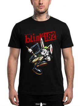 Μπλούζα με στάμπα Blink-182 Pop Punk - Punk Bunny
