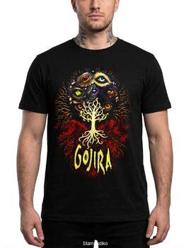 Μπλούζα με στάμπα Gojira Progressive Metal - Tree of Eyes Design