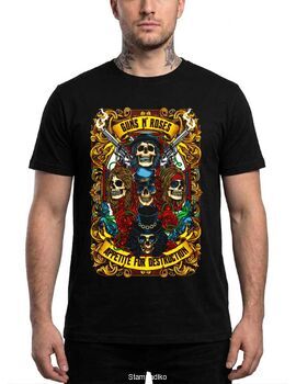 Μπλούζα με στάμπα Guns N' Roses Hard Rock - Appetite for Destruction Skulls