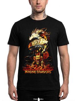Μπλούζα με στάμπα Imagine Dragons Pop Rock - Epic Dragons Mashup