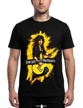 Μπλούζα με στάμπα Joan Jett and the Blackhearts - Rock Icon Design