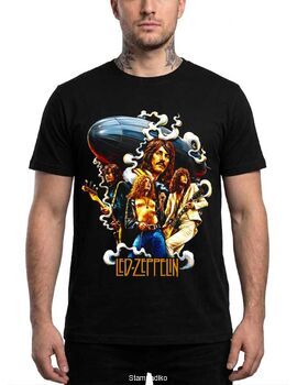 Μπλούζα με στάμπα Led Zeppelin Classic Rock - Band Artwork