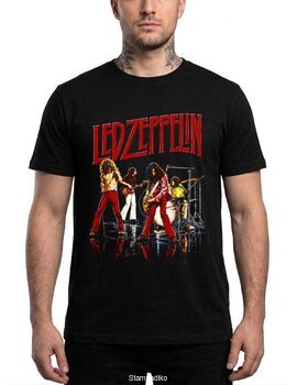 Μπλούζα με στάμπα Led Zeppelin Classic Rock - Live Performance Design
