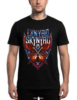 Μπλούζα με στάμπα Lynyrd Skynyrd Southern Rock - Eagle & Guitars Design