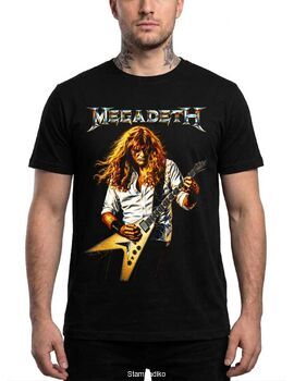 Μπλούζα με στάμπα Megadeth Thrash Metal - Dave Mustaine Design