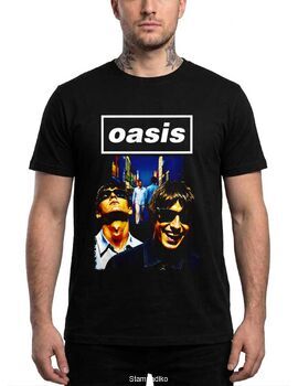 Μπλούζα με στάμπα Oasis Britpop - Gallagher Brothers Design