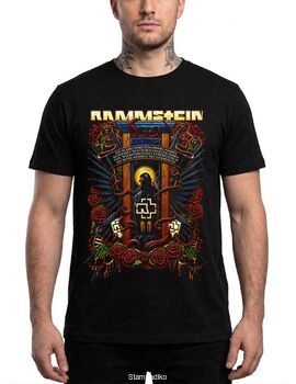 Μπλούζα με στάμπα Rammstein Industrial Metal - Gothic Lyrics Design