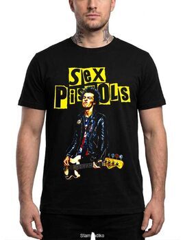Μπλούζα με στάμπα Sex Pistols Punk Rock - Sid Vicious Design