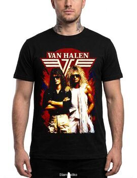 Μπλούζα με στάμπα Van Halen Hard Rock Design