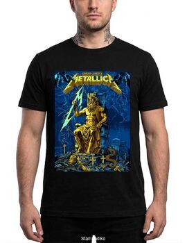 Μπλούζα με στάμπα Metallica Συναυλία Αθήνας Zeus Ride the Lightning - Stampadiko.gr