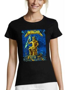 Γυναικεία Μπλούζα με στάμπα Metallica Συναυλία Αθήνας Zeus