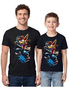 Μπλούζα Crash Bandicoot Spin Attack - Παιδική & Unisex