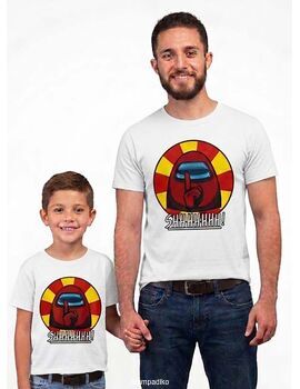 Μπλούζα Among Us "Shhhhhhh!" - Red Character